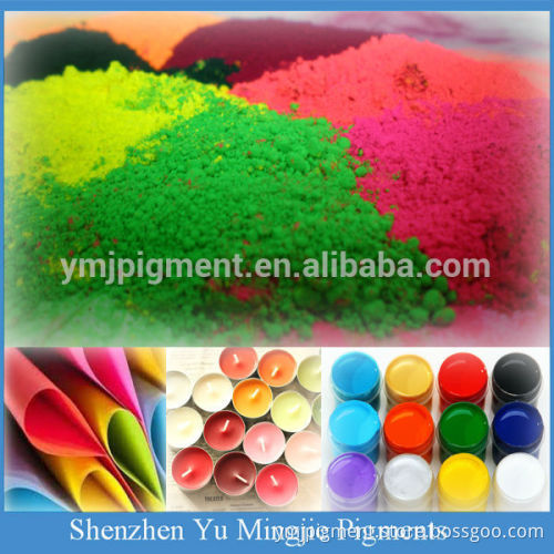 Organic Fluorescent Pigment Powder For Coating, Paint and Inks (screen printing inks)
